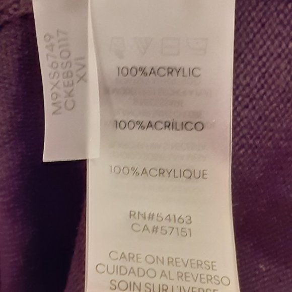 NWT Calvin Klein Colorblock Sweater size XL - Picture 5 of 6